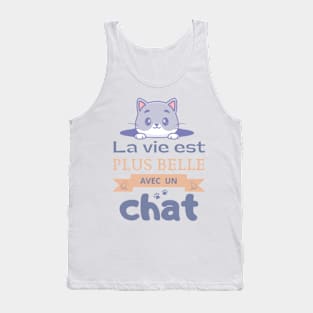 Life Is Better With A Cat Tank Top